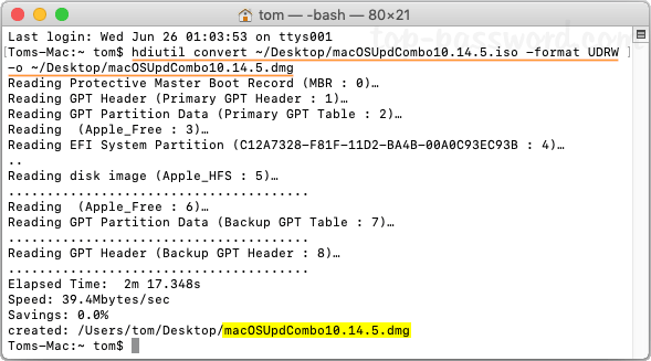 convert dmg to iso