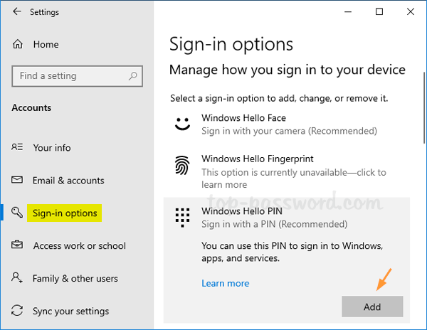 Fix Something Happened And Your Pin Isn T Available In Windows 10 Password Recovery