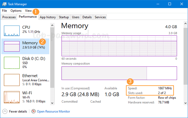 Lille bitte vækst kanal 3 Ways to Check RAM Speed or Frequency on Windows 11 / 10 | Password  Recovery