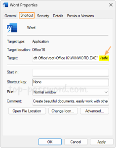 3 Ways to Open Microsoft Word in Safe Mode on Windows 11 / 10 ...
