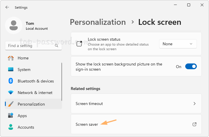 Windows 11 Enable Screen Saver Password Recovery