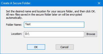 Create A Secure Folder