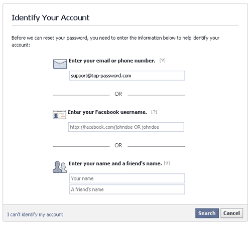 Forgot Facebook Password How To Hack Facebook Password