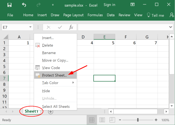 How To Password Protect A Numbers Worksheet