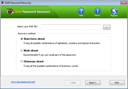 RAR Password Recovery