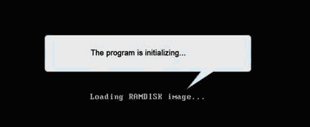 Loading from the Reset Windows Password bootdisk