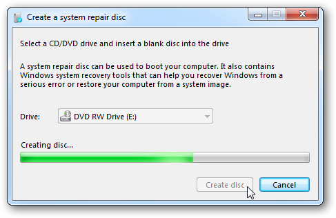 System Repair Disc