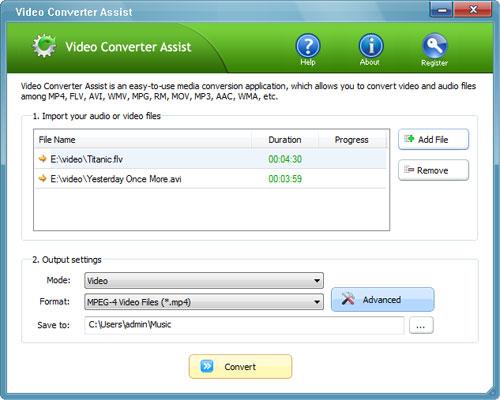 Video Converter Assist