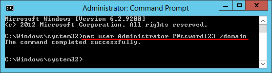 5 Ways To Reset Domain Administrator Password In Windows Server 2012